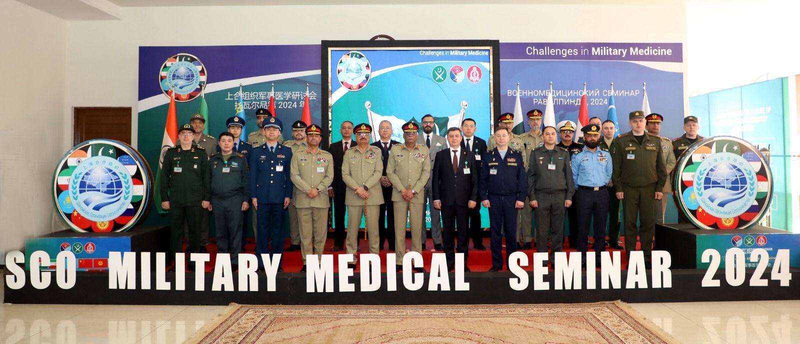 CJCSC underscores emergence of new, complex healthcare challenges demanding collective response at SCO seminar