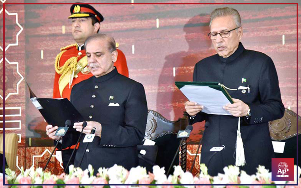 Shehbaz Sharif sworn in as Prime Minister of Pakistan