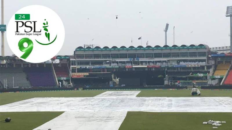 Rain hampers PSL-9 Match: Lahore vs. Peshawar called off