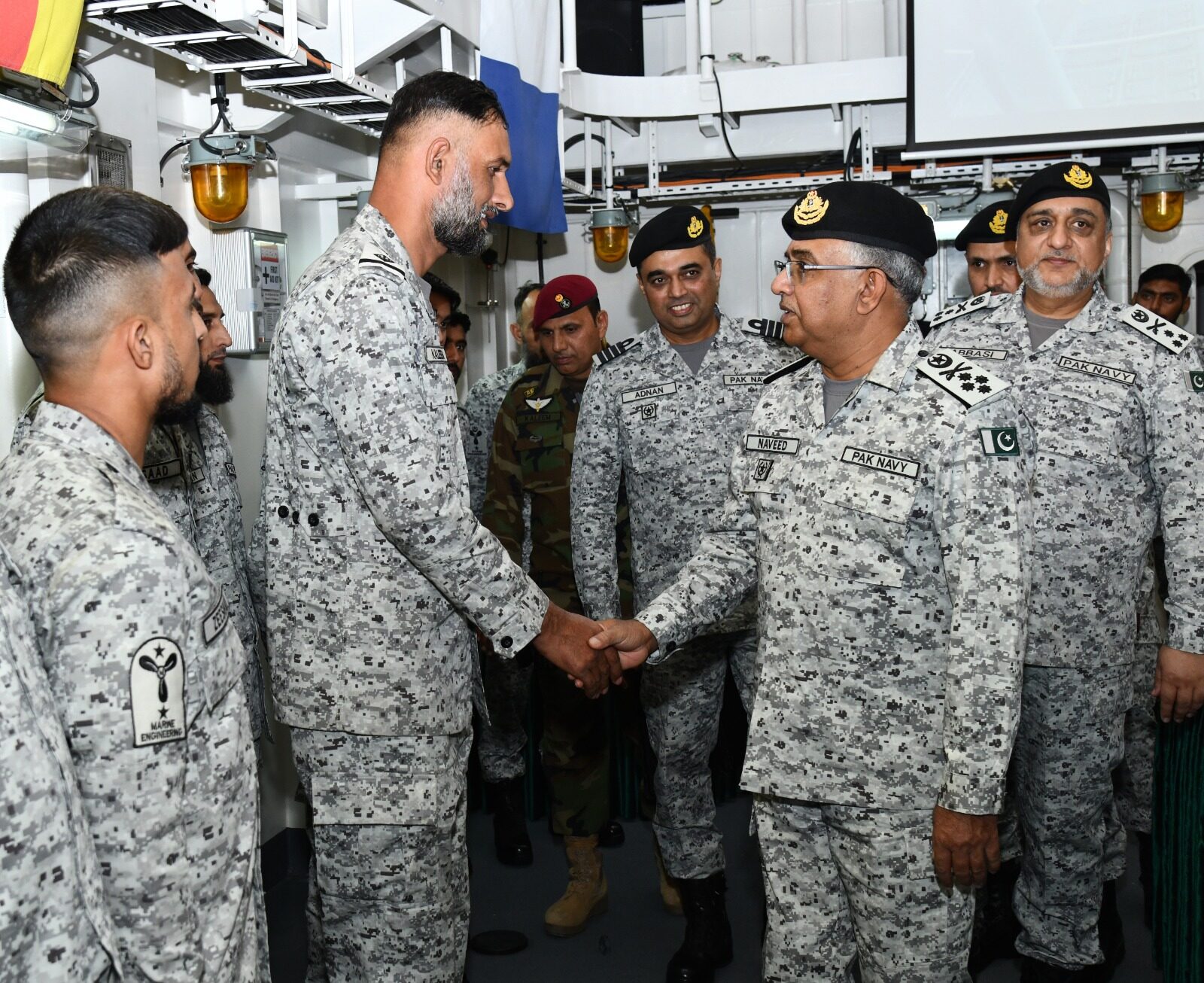 Naval chief visits coastal & creeks areas, PN Ships to review operational preparedness