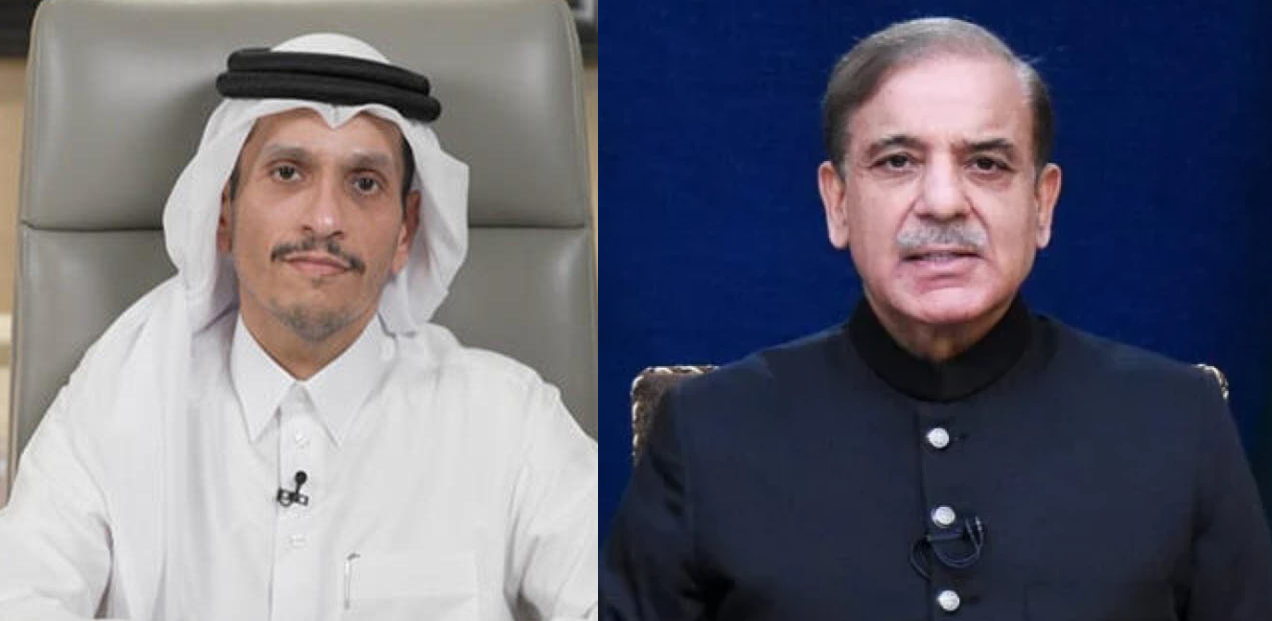 Qatari Amir, prime minister congratulate PM Shehbaz on his election