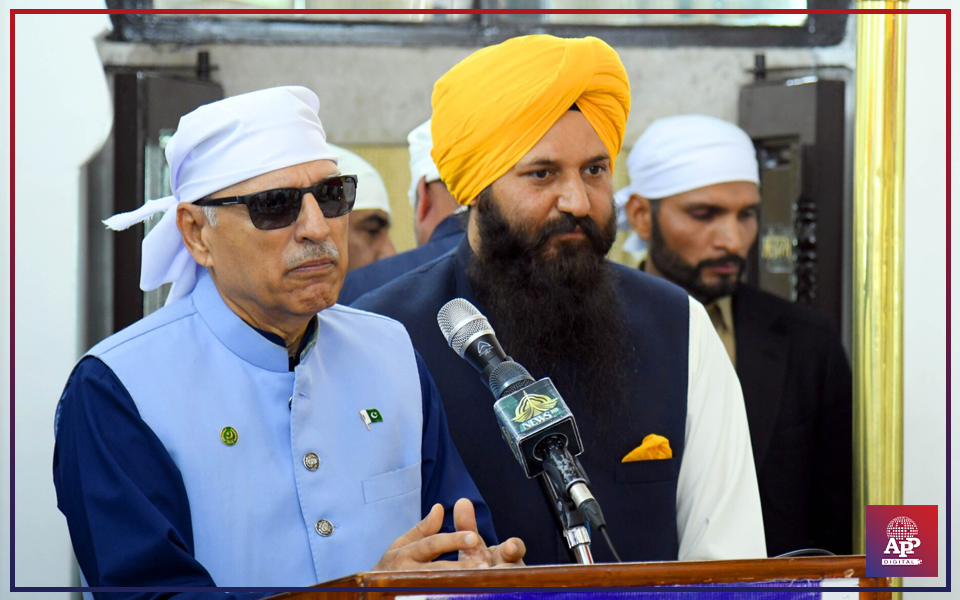 Kartarpur Corridor symbol of peace, Pakistan always welcome Sikh Yatrees: President