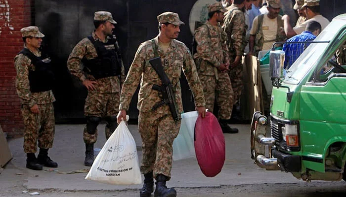 Over 596,000 Army, CAFs & Police personnel to perform election security