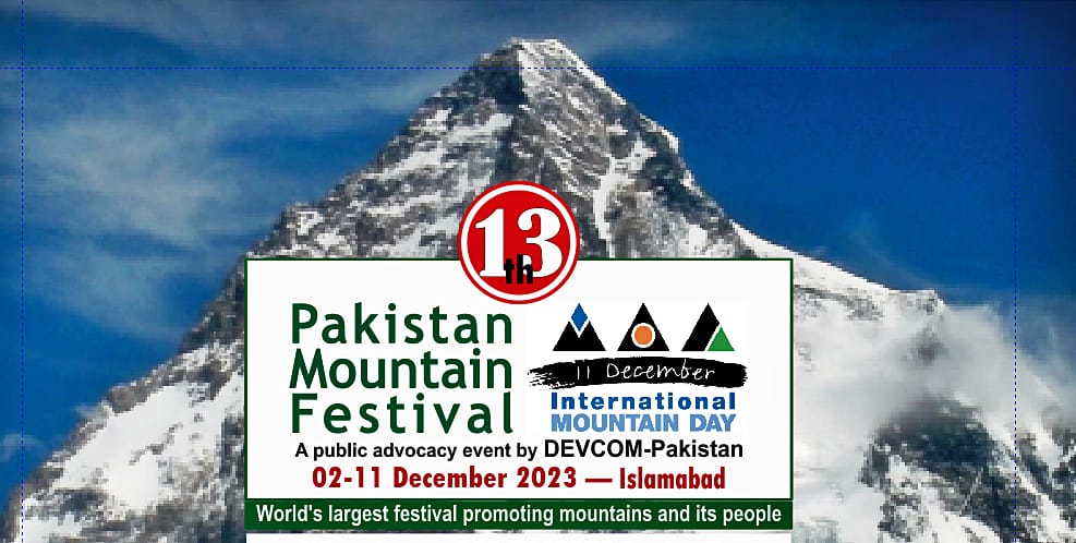 13th Pakistan Mountain Festival from Dec 2