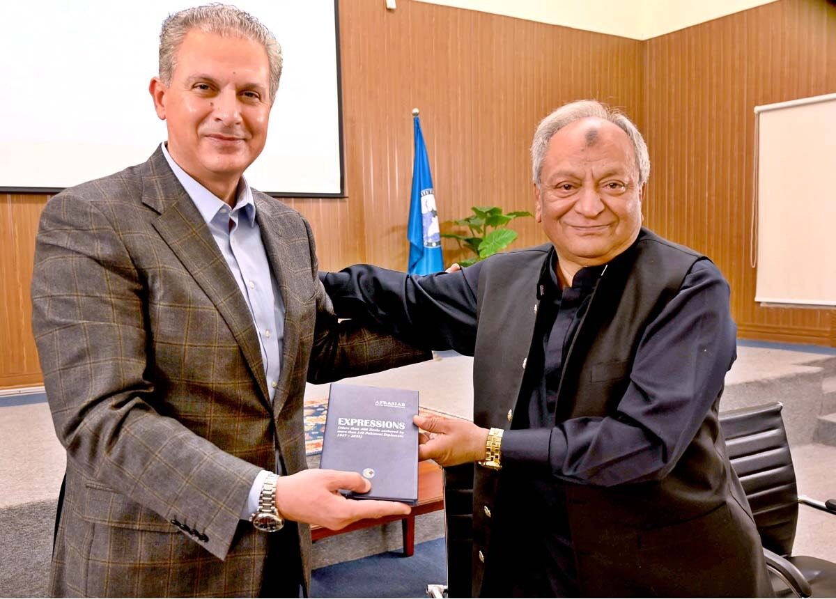 Ambassador Afrasiab’s unusual book “Expressions” unfolds historic accounts of Pakistan’s interaction with world