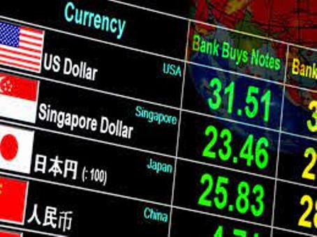 EXCHANGE RATES FOR CURRENCY NOTES