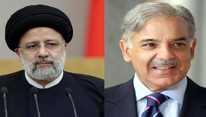 Iranian president phones PM Shehbaz to congratulate on his election