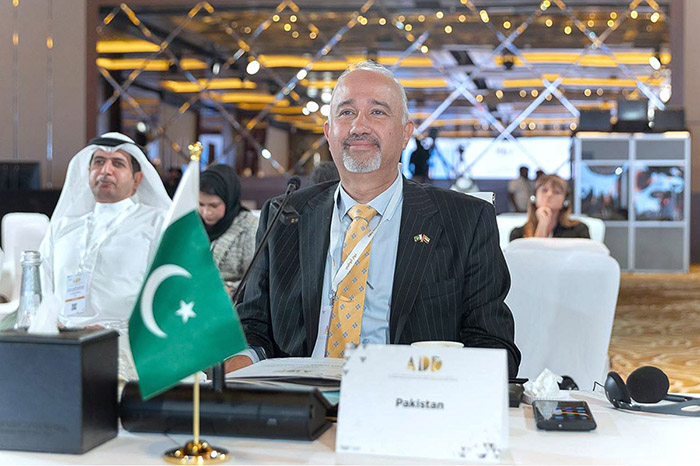 Ambassador Tirmizi represents Pakistan at Abu Dhabi Dialogue