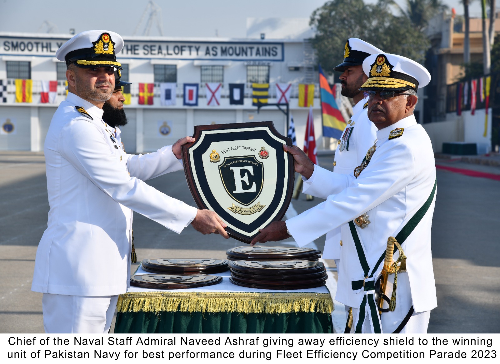 Pakistan Navy conducts fleet annual efficiency competition parade