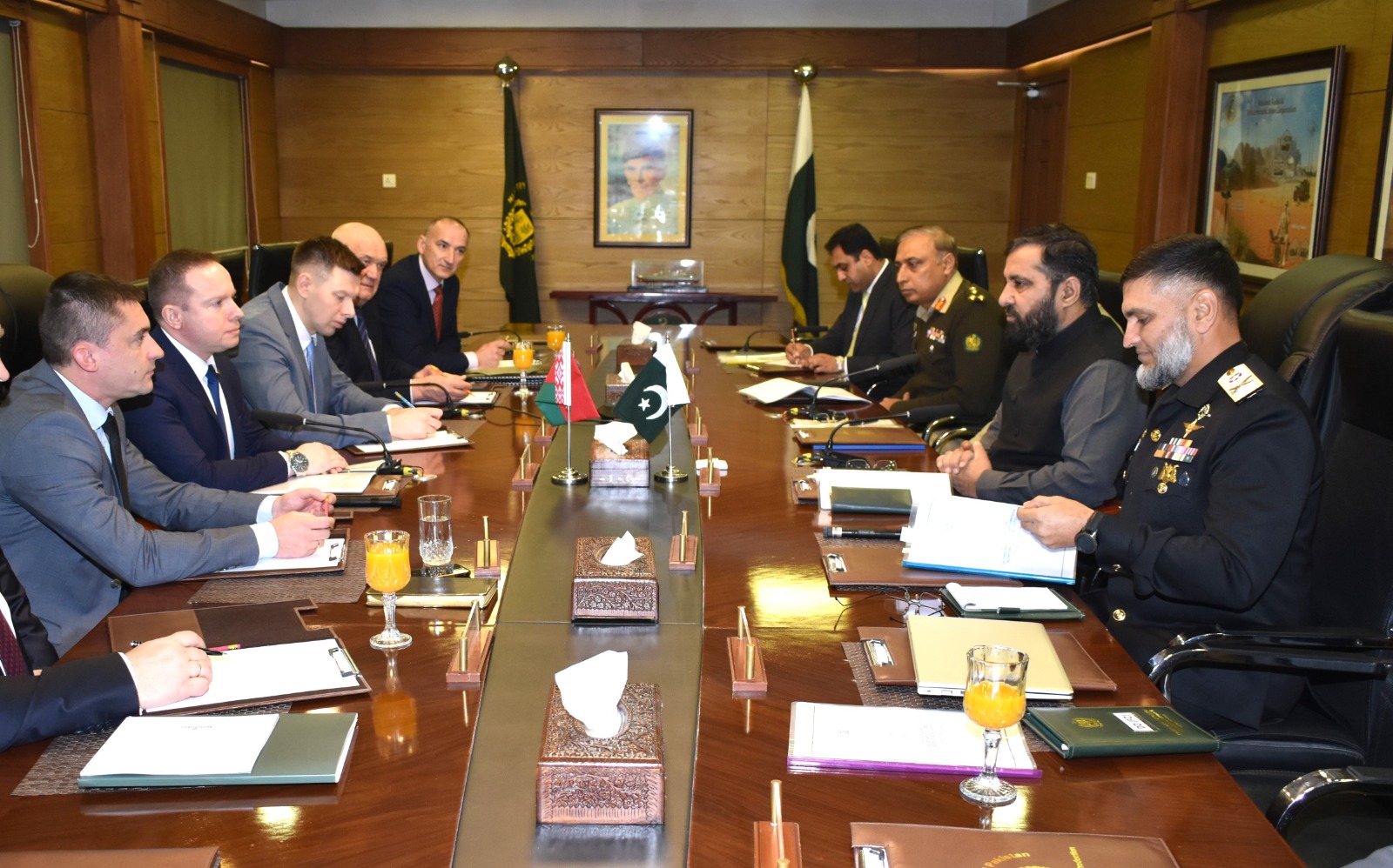 Pak-Belarus inter-governmental commission on defence meets at MoDP