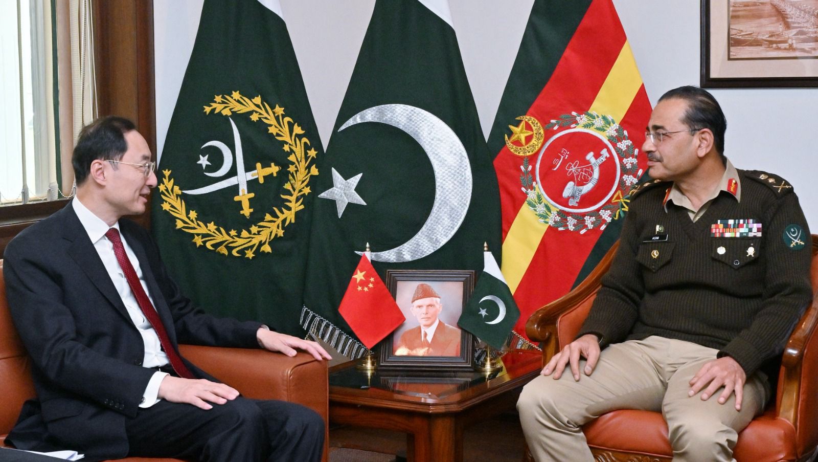 Chinese Vice FM calls on COAS, conveys China’s satisfaction on CPEC projects’ security