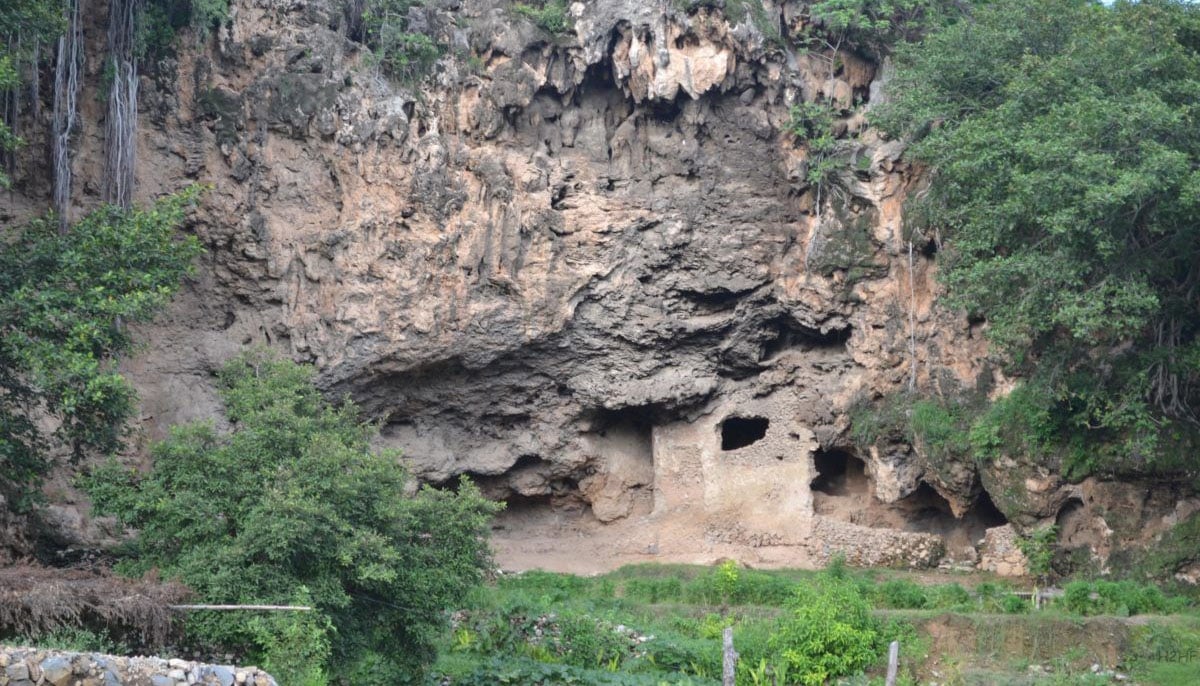 Shah Alla Ditta caves preservation work underway