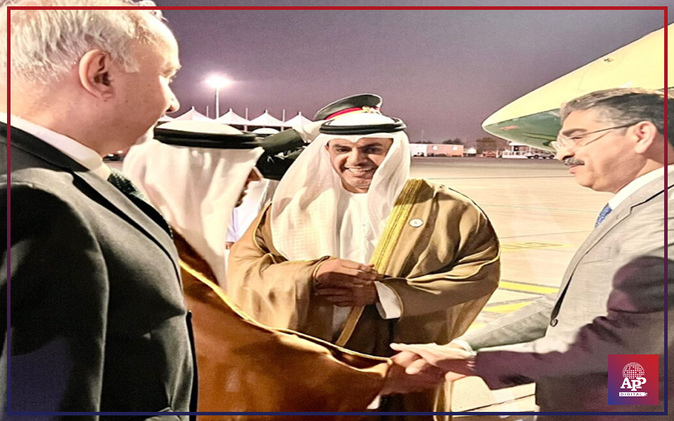 Caretaker PM arrives in Dubai to attend COP-28