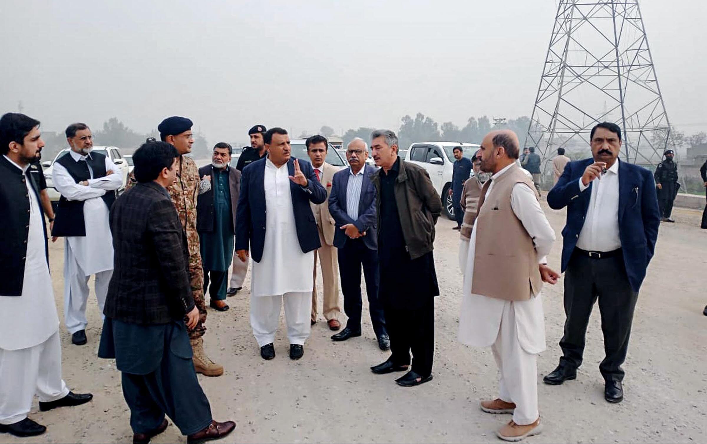 PMIC chairman visits Peshawar Northern Bypass; instructs project timely completion