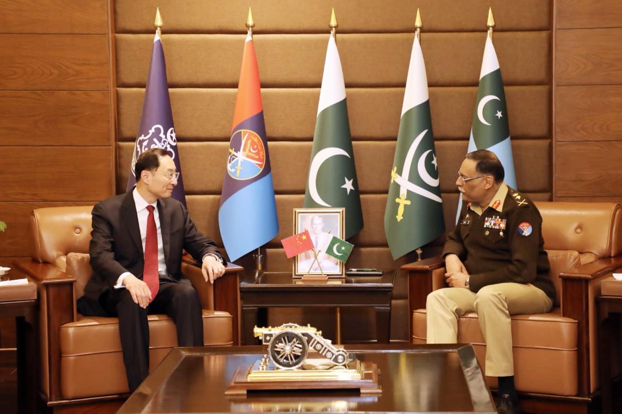 Chinese Vice FM meets CJCSC