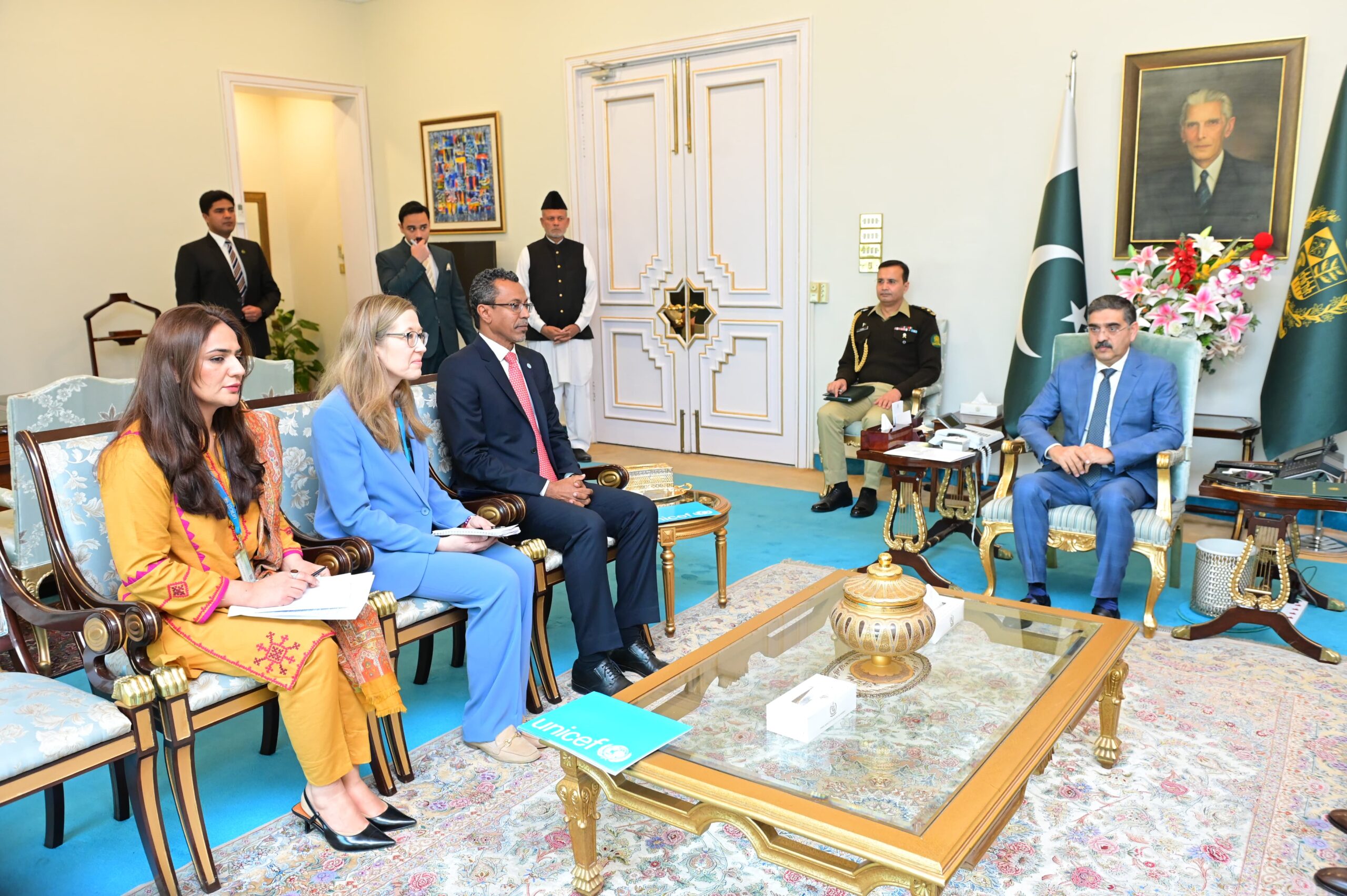 PM assures govt’s support to UNICEF for launching projects of public welfare