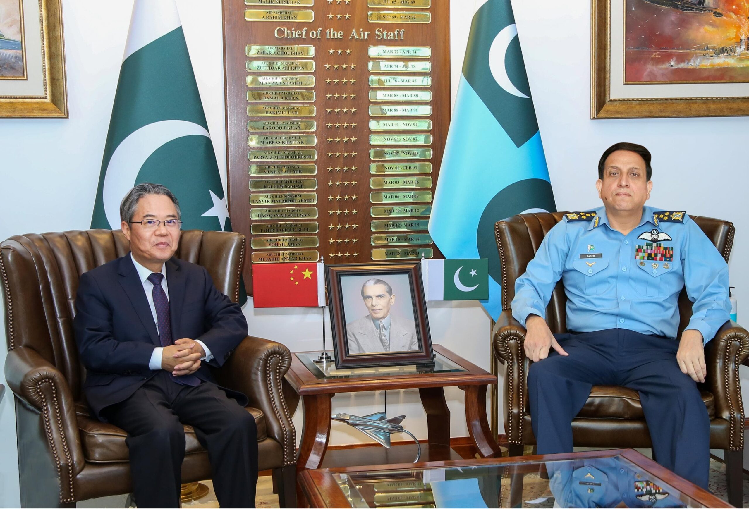 Chinese envoy lauds PAF’s steadfast determination for balance of power in region