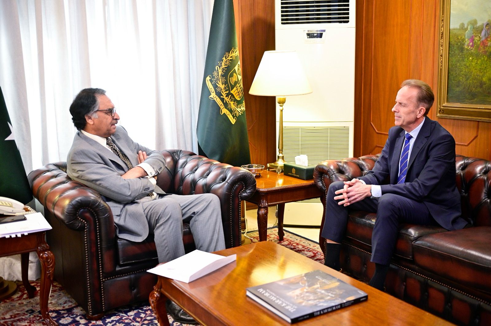 Swedish ambassador calls on FM Jilani