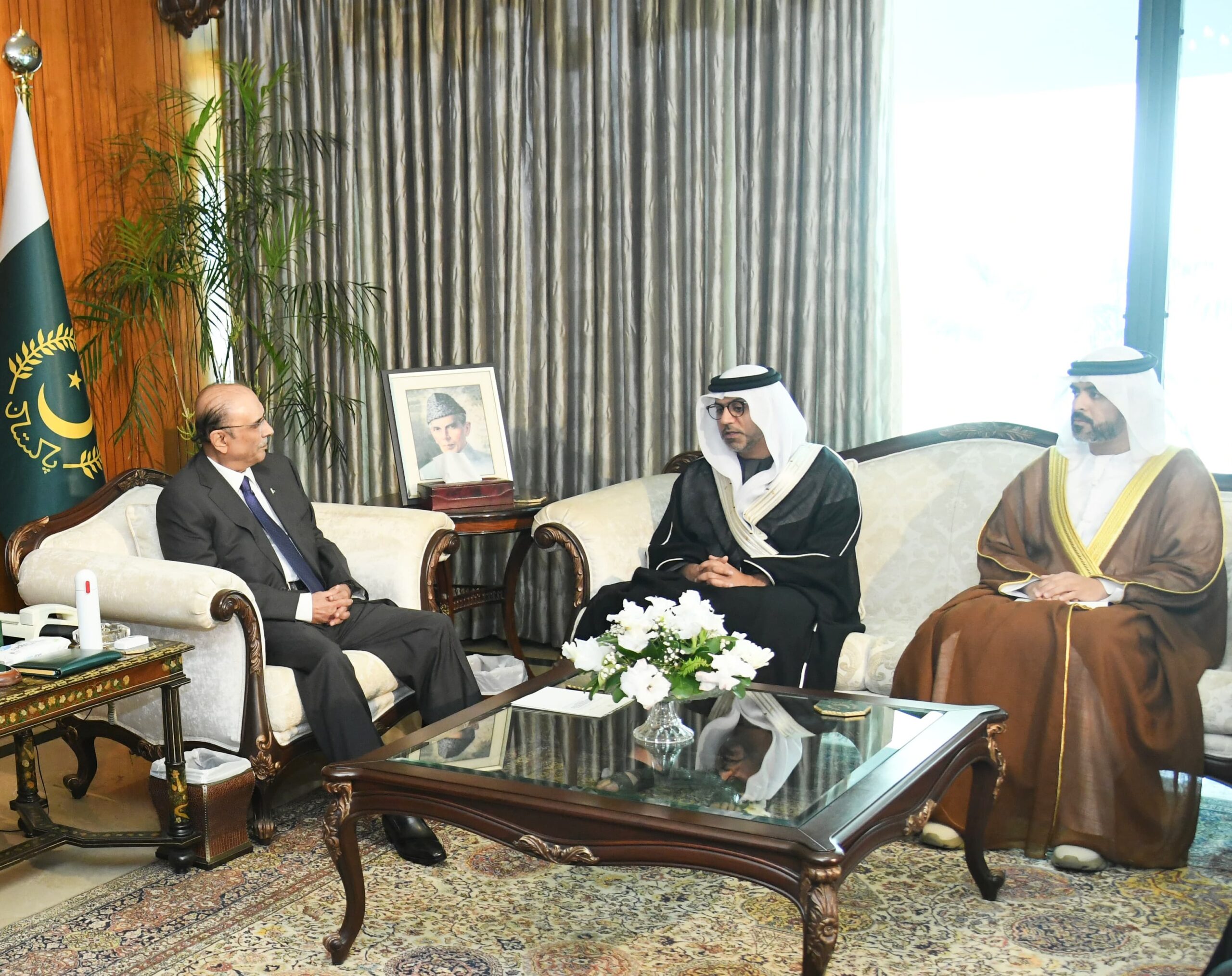 President for further boosting of bilateral ties with UAE in diverse fields