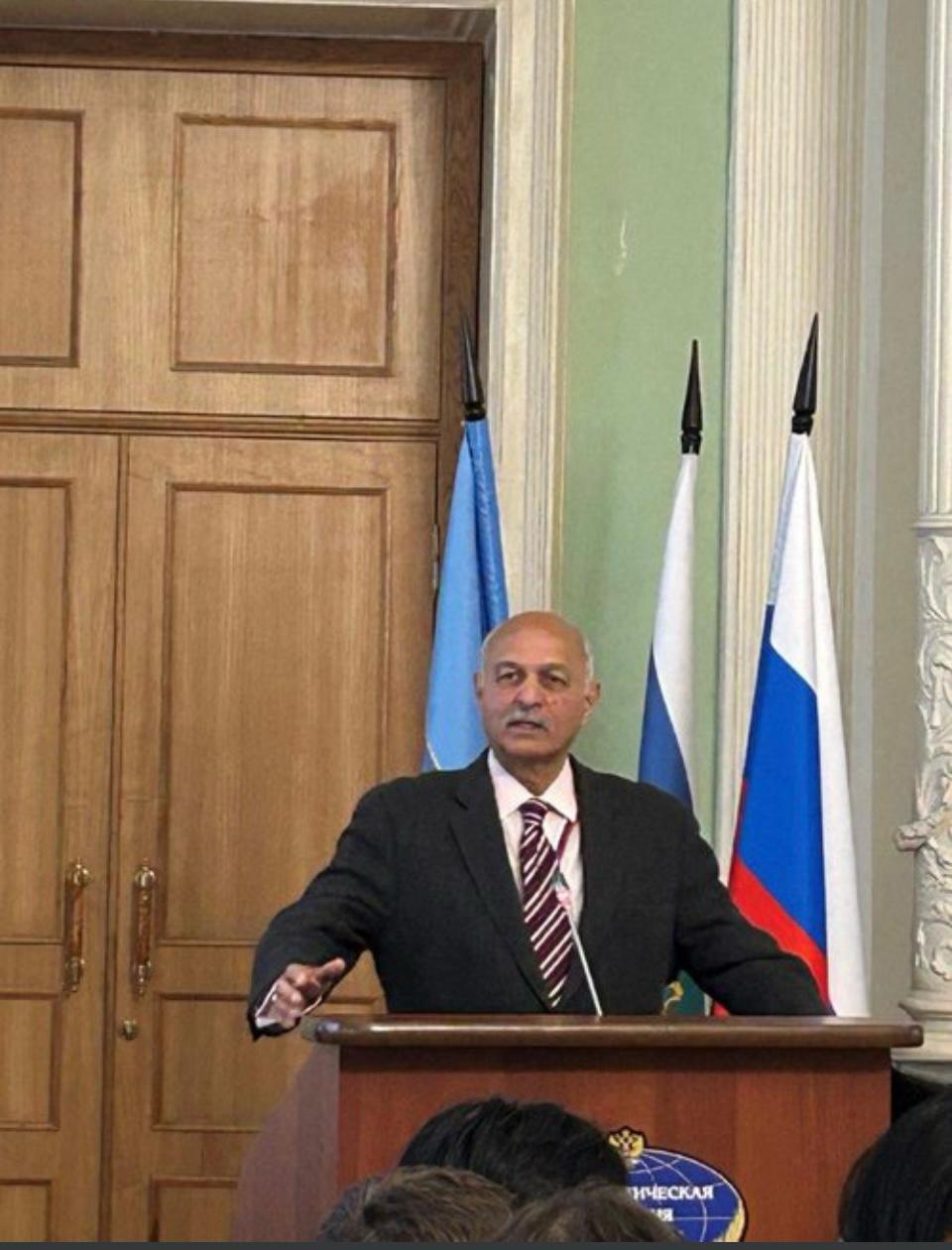 Senator Mushahid Hussain Syed visits Moscow