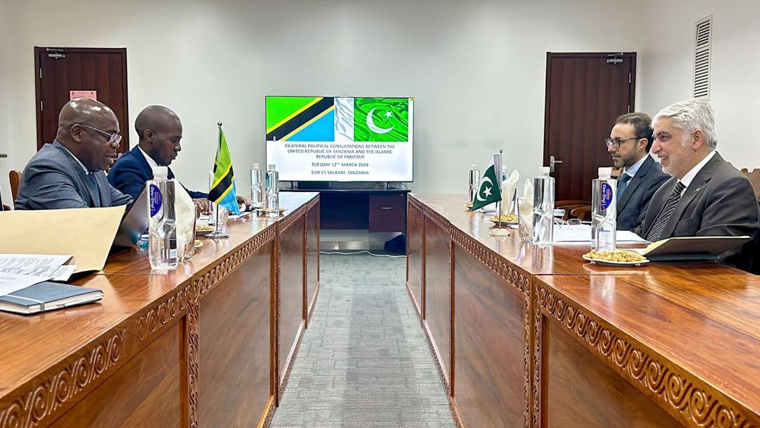 Pakistan, Tanzania agree to strengthen bilateral ties in diverse areas