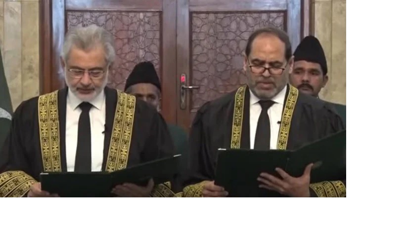 Justice Naeem Akhtar takes oath as SC judge