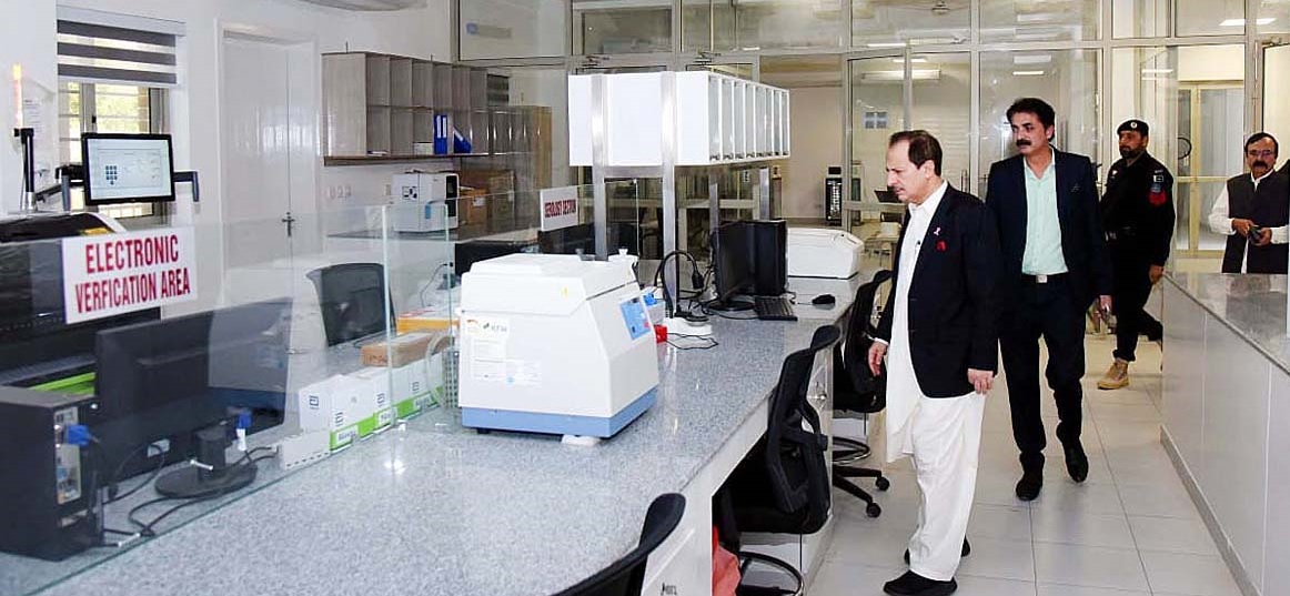 Dr. Nadeem visits infectious diseases hospital