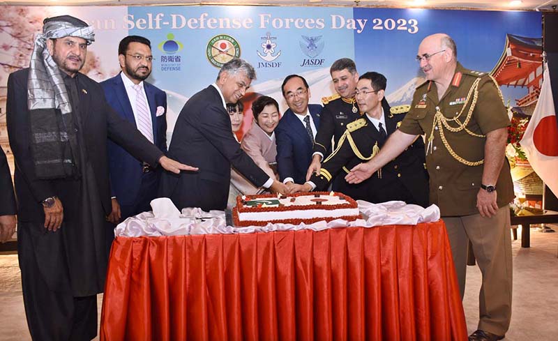 Solangi takes part in 69th Japan Self-Defence Forces Day celebrations