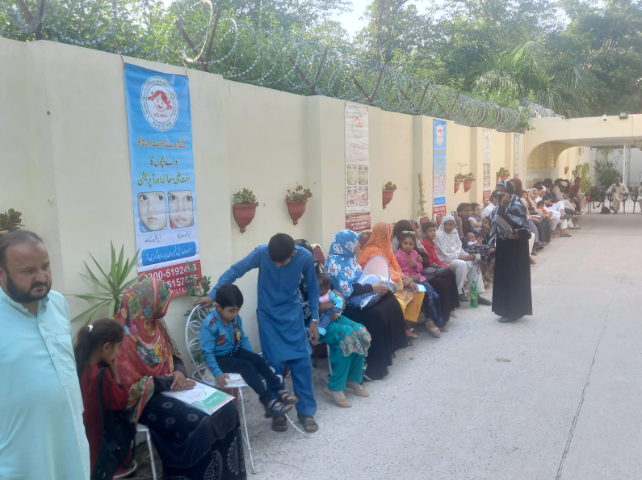 Cleft lip, cleft palate patients receive free examination at camp