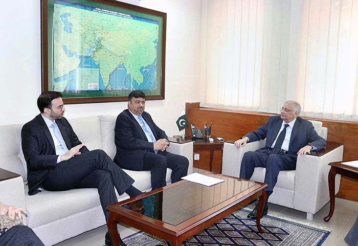 Regional Director, International Finance Corporation (IFC) for the Middle East, Pakistan and Afghanistan, Khawaja Aftab Ahmed called on Caretaker Minister for Planning Development & Special Initiatives Muhammad Sami