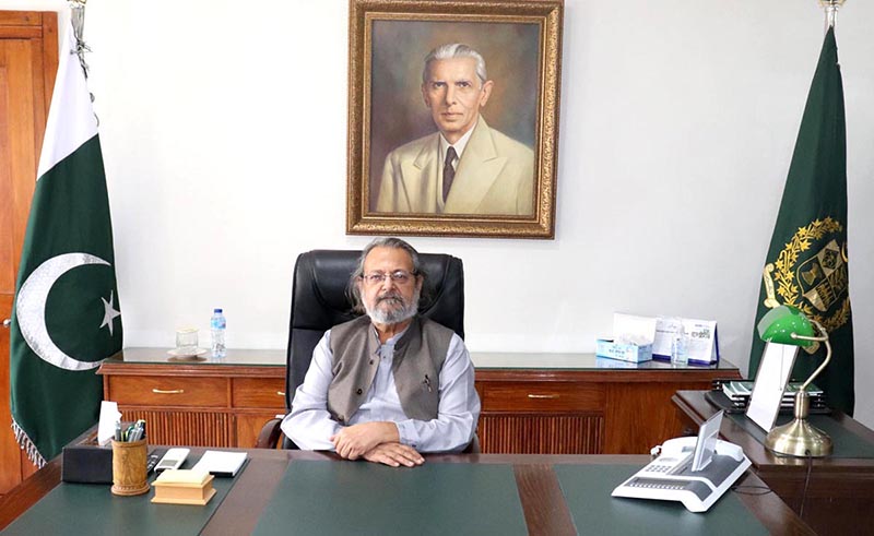 Madad Ali Sindhi assumes charge as Caretaker Education Minister