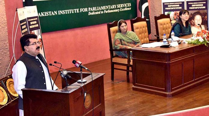 Enhancing education standards primary aim of EPC: Sanjrani