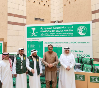 KSRelief to donate 50,000 shelter NFIs, winter kits to Pakistani citizens