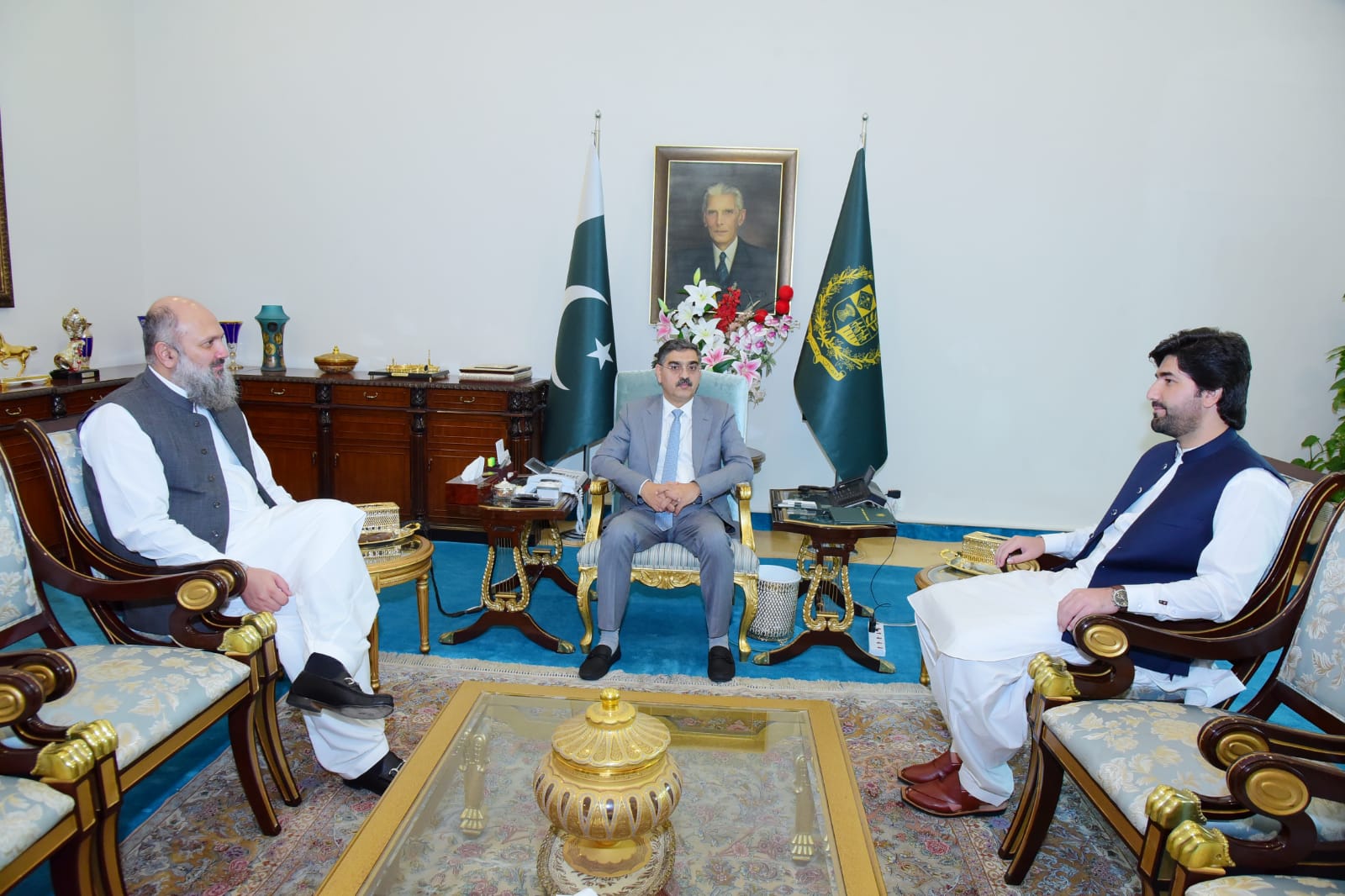 Balochistan Caretaker Minister calls on PM Kakar