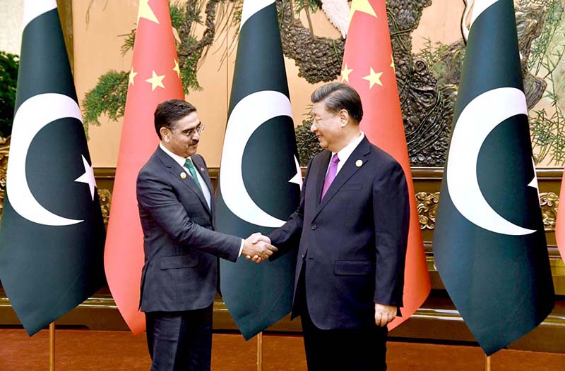 Caretaker PM’s participation in BRF reaffirms Pakistan commitment to CPEC, regional connectivity, shared prosperity