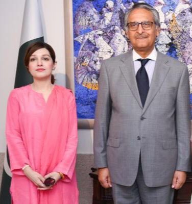 SAPM Mushaal Mullick calls on FM Jilani; HR situation in IIOJK discussed