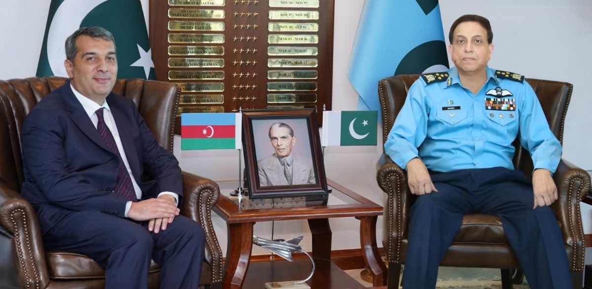 Azerbaijan envoy meets CAS, express interest in upcoming multi-national aerial exercise