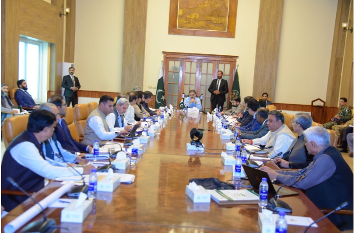 PM reviews irrigation projects of Balochistan