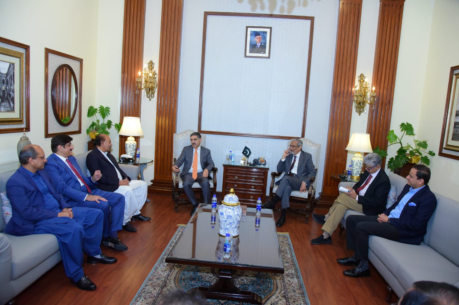 PPP delegation calls on prime minister