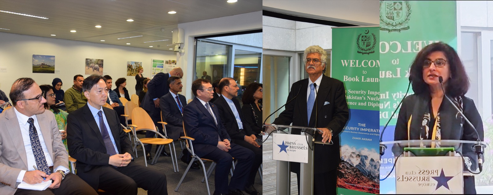 Book titled “The Security Imperative – Pakistan’s Nuclear Deterrence and Diplomacy” launched in Brussels