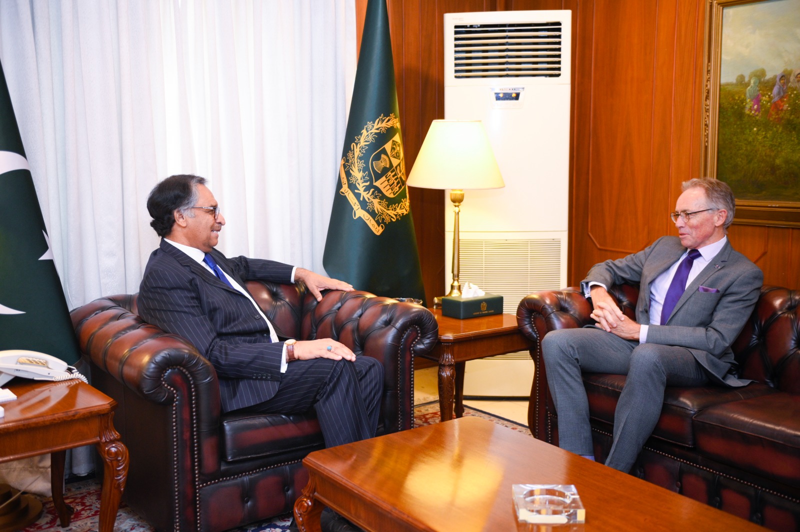 Australian High Commissioner calls on Jilani