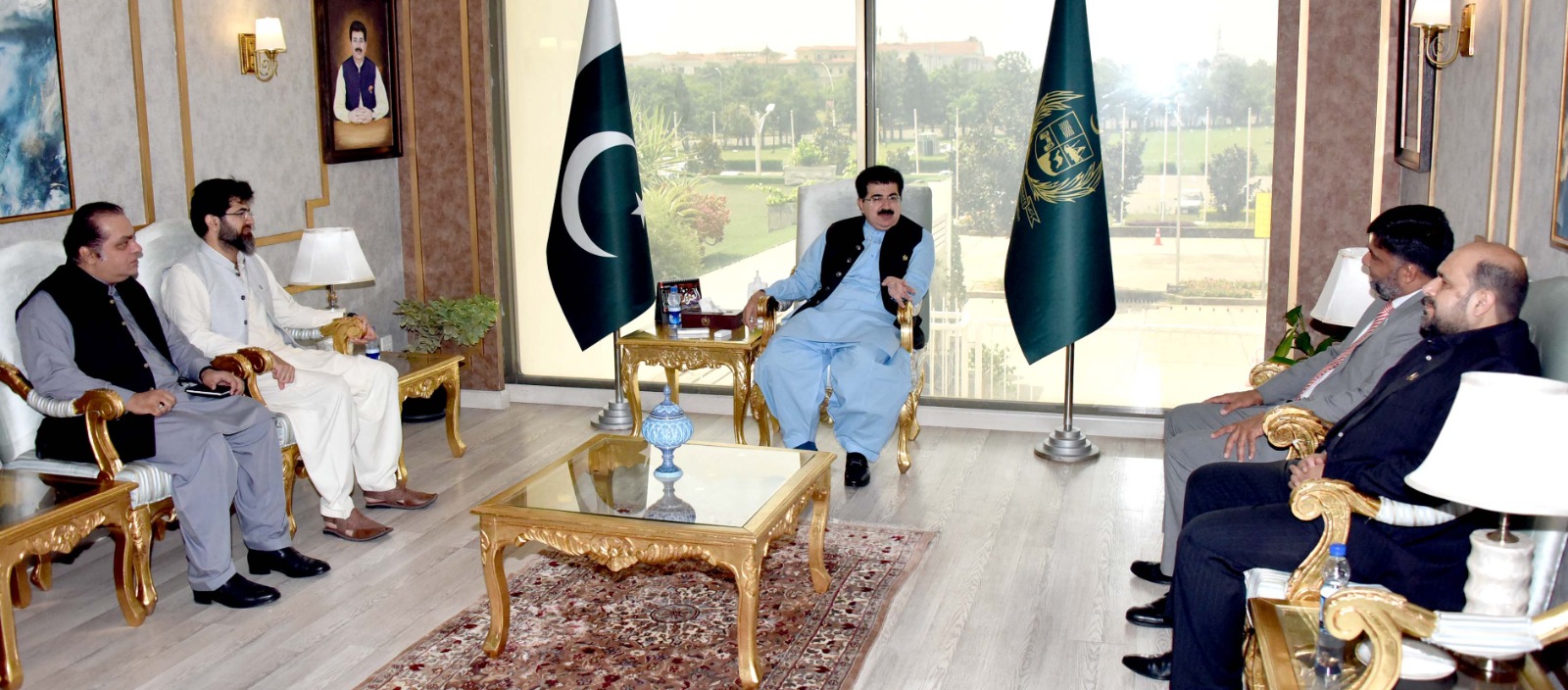 CEO of Islamic Relief meets Chairman Senate