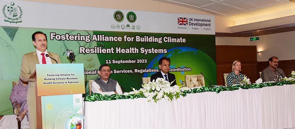 Sustainable climate resilient health systems urged