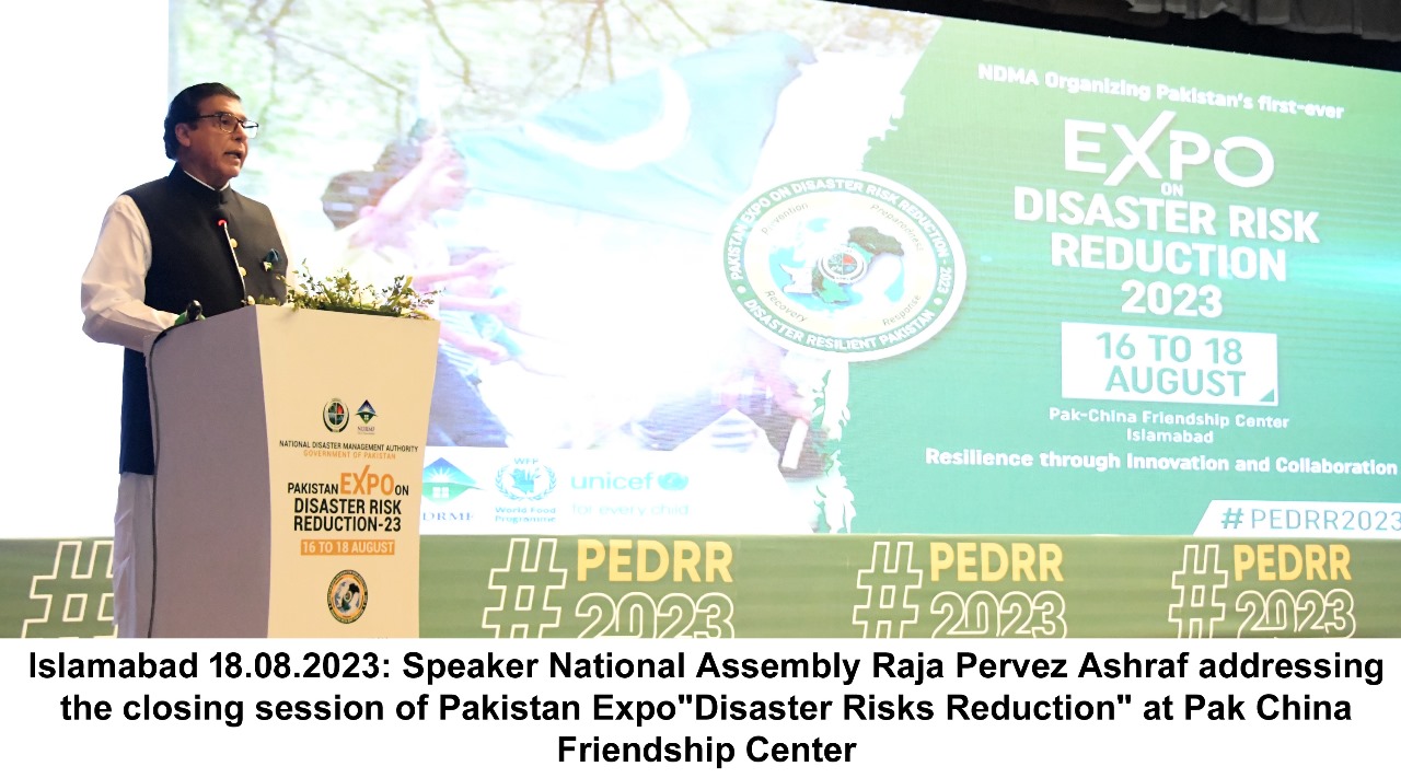 Parliament to continue it’s role in making Pakistan disaster resilient: Raja Pervaiz