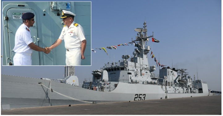 PNS SAIF visits Dubai for regional maritime security patrol deployment