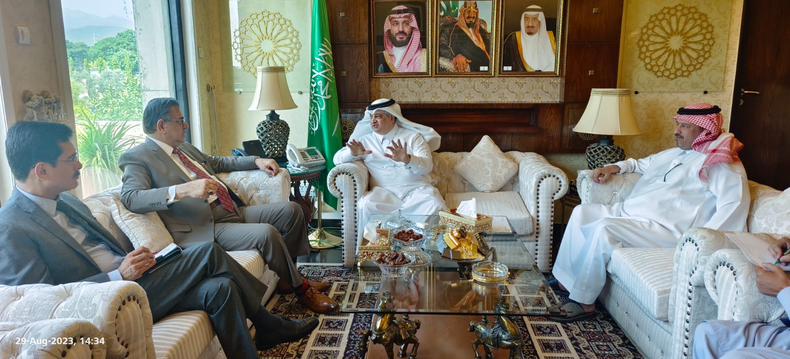 Religious affairs minister, Saudi ambassador discuss upcoming Hajj arrangements, mutual relations