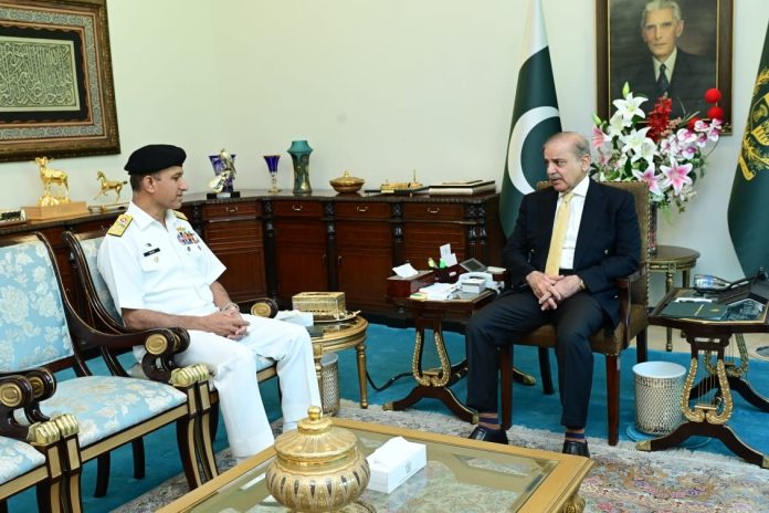 PM, Naval chief discuss Pakistan Navy’s professional affairs