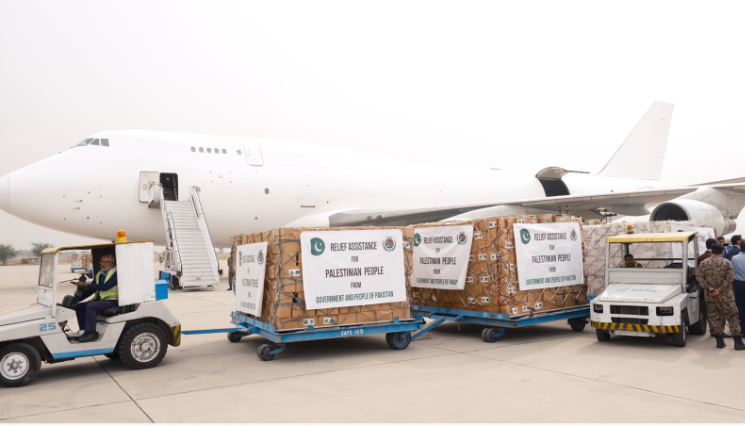 NDMA dispatches second tranche of humanitarian assistance for Palestine