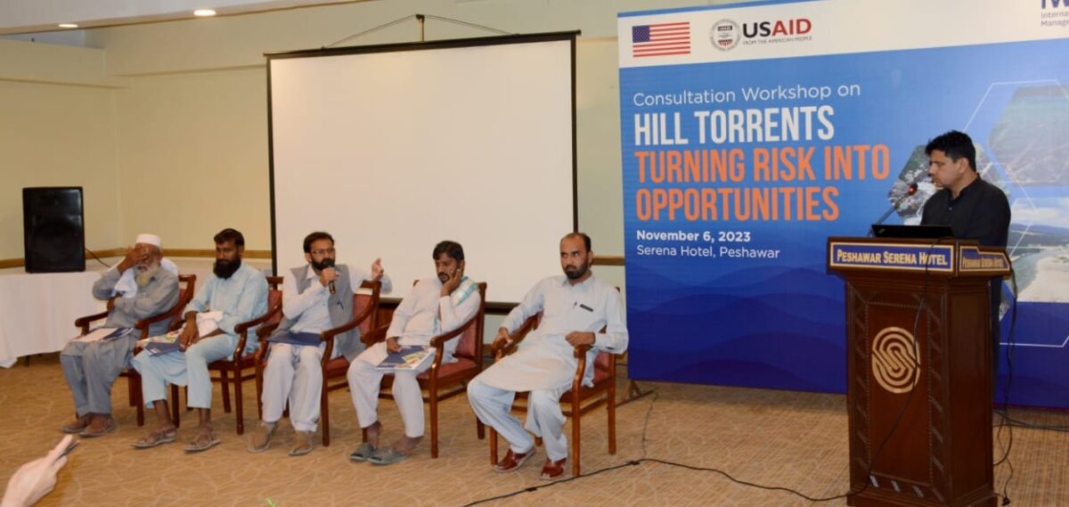 IWMI, USAID focused on converting “Hill Torrent Risks into Opportunities”