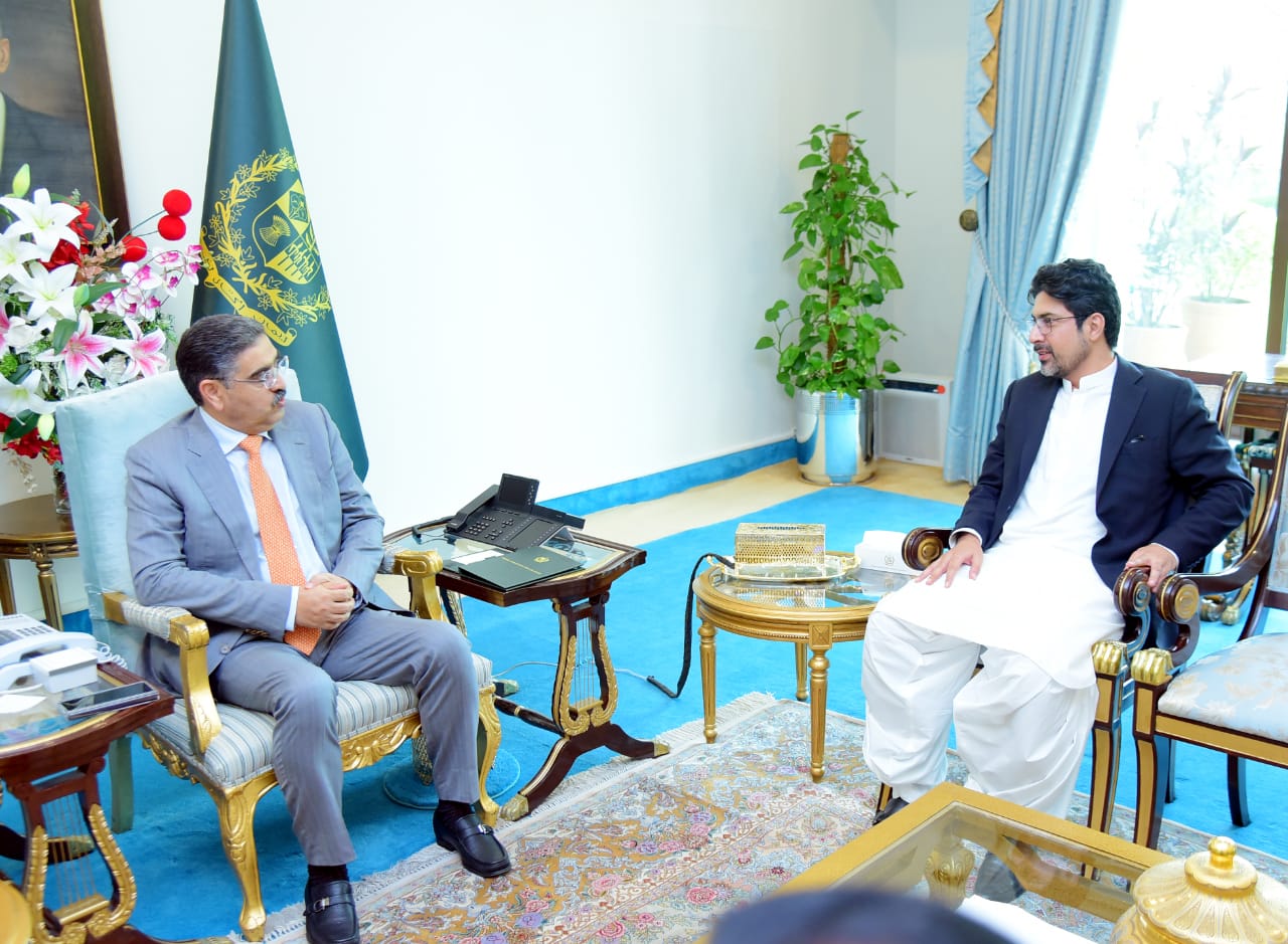 Ex-Senator Saif Magsi calls on prime minister